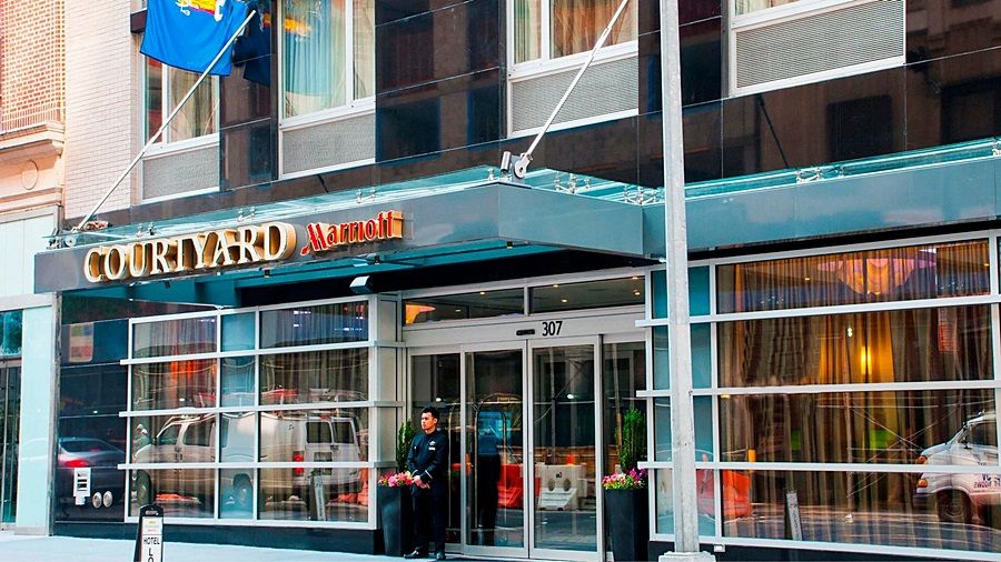 Courtyard By Marriott Times Square West Hotel New York Ngoại thất bức ảnh